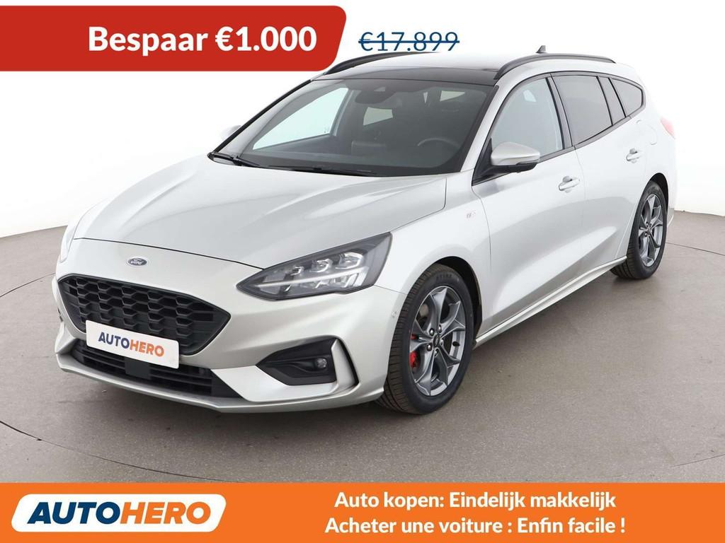 Ford Focus 2.0 TDCi EcoBlue ST-Line X (bj 2020, automaat), Auto's, Stof, 1559 kg, 5 deurs, 150 pk