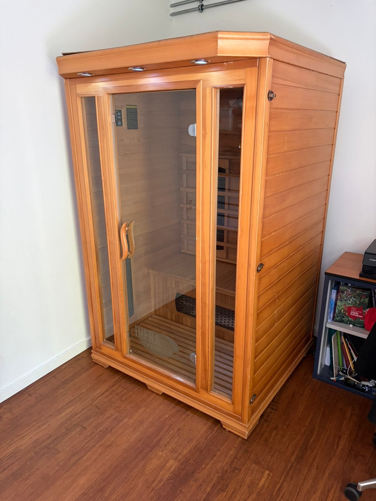 Infraroodcabine inframaster - infraroodsauna - twee personen, Enlèvement, Comme neuf, Infrarouge, Sauna complet