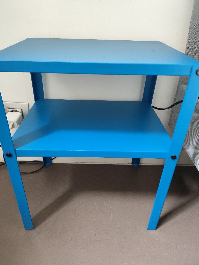 Table de chevet (Qté: 2), Enlèvement, Comme neuf, Métal ou Aluminium
