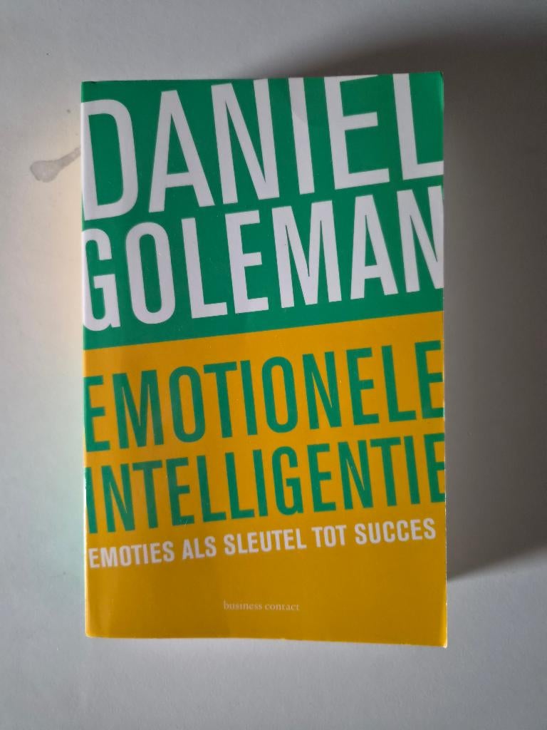 Emotionele intelligentie – Daniel Goleman, Boeken, Ophalen of Verzenden, Gelezen