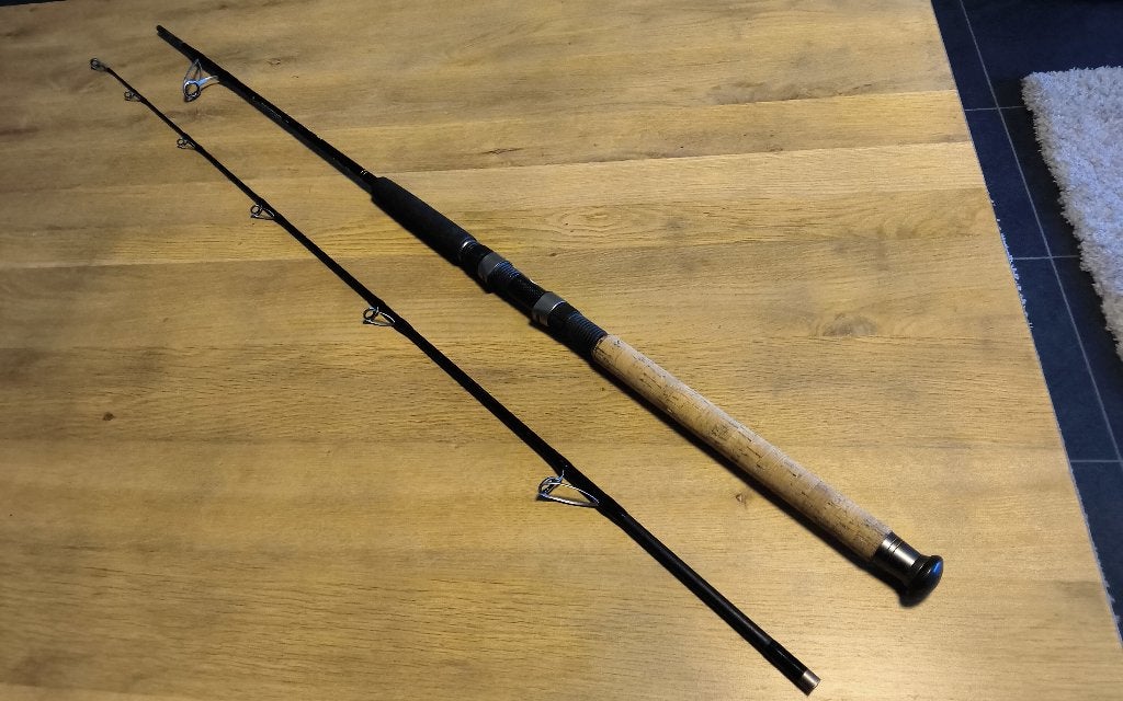 Black Cat Thé Fun stick.Meerval hengel, Ophalen, Zo goed als nieuw, Werphengel