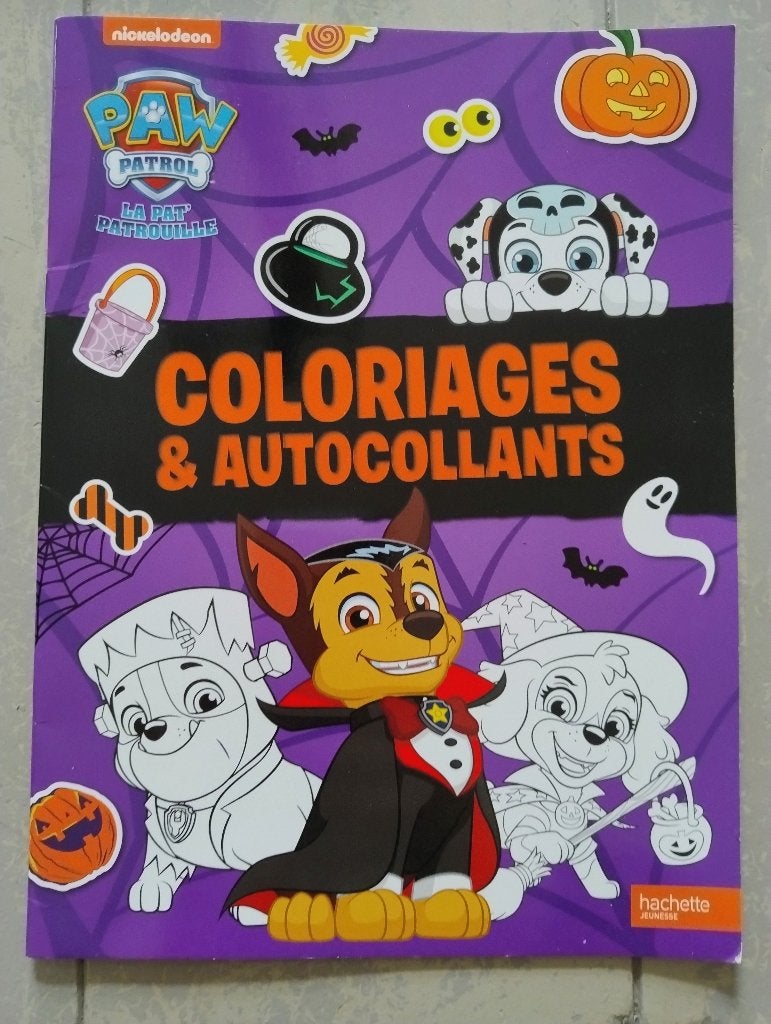 Livre de coloriage Neuf pat patrouille Halloween lle, Livres, Livres pour enfants | 4 ans et plus, Envoi, Neuf