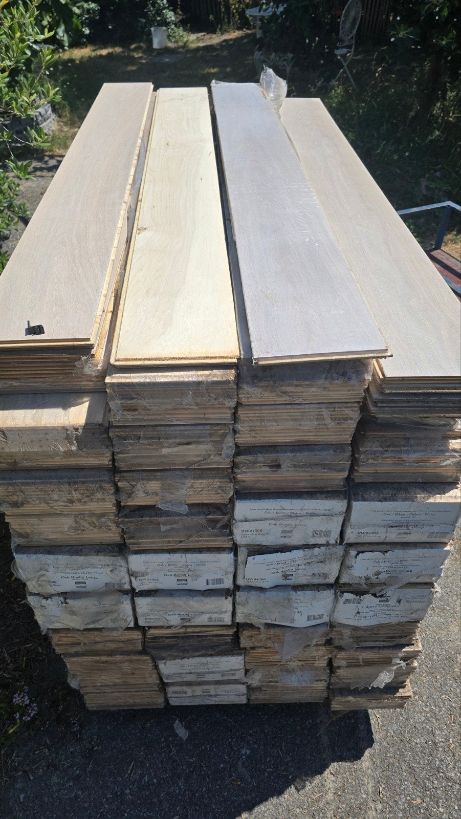 Lot unique : parquet multicouche en chêne de 112,48 m², Bricolage & Construction, Planches & Dalles, Parquet, Enlèvement