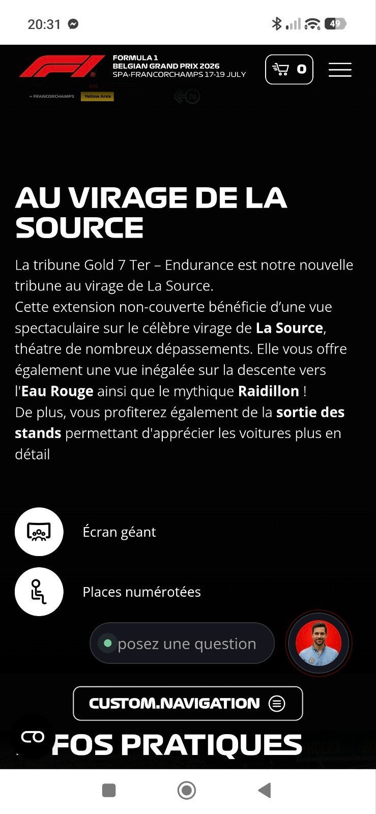 Tickets F1 Weekend, Tickets & Billets, Réductions & Chèques cadeaux