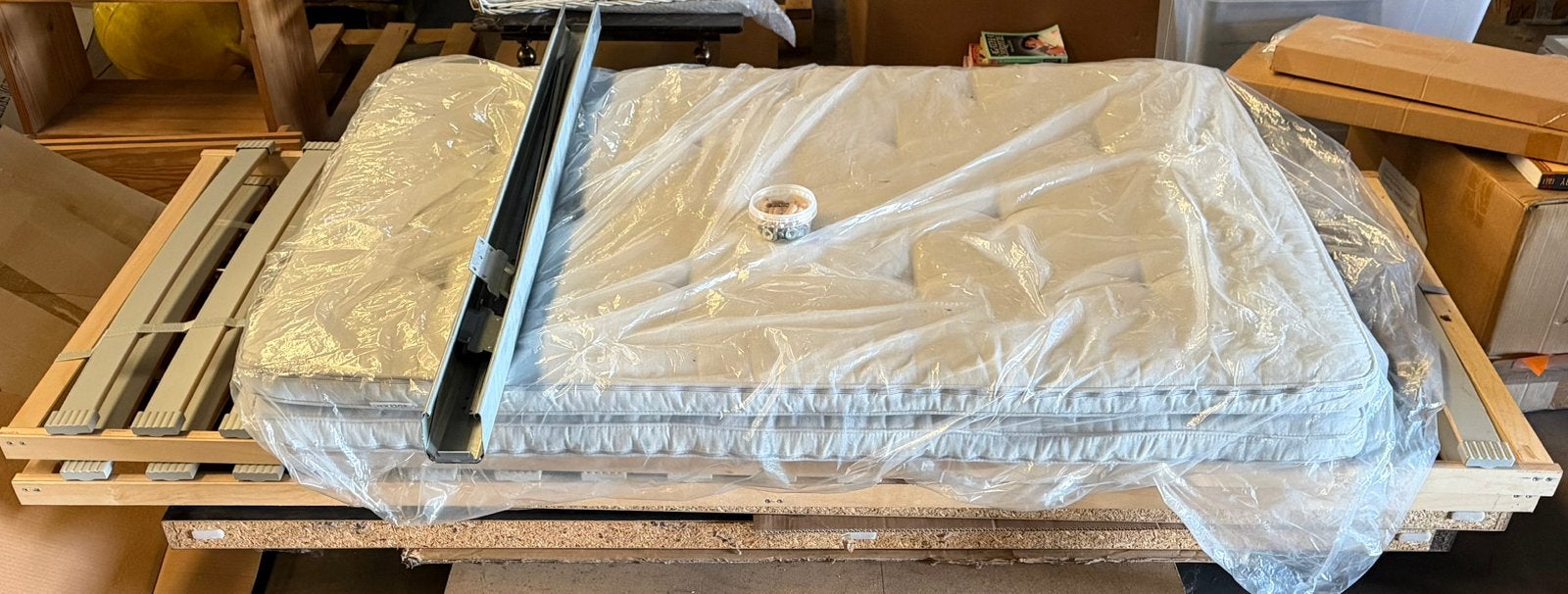 IKEA MALM bed 160  200 cm – zwart, Ophalen