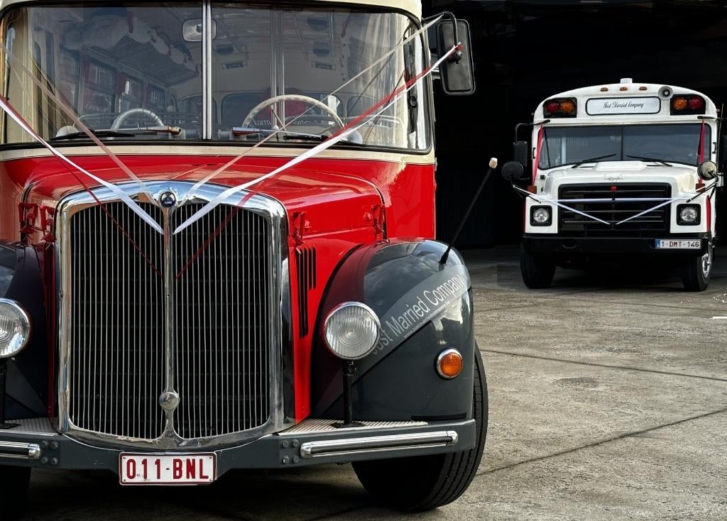 Trouwbus Saurerbus en usa bus, Auto's, Particulier, Diesel, Te koop, Euro 4