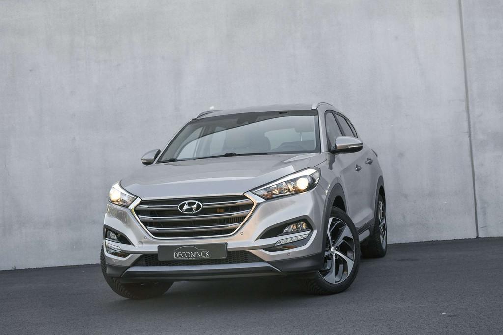 Hyundai Tucson Tucson 1.7 CRDi *LEDER*ZETELVERWARMING V&A*CA, Cuir, Argent ou Gris, Achat, Entreprise