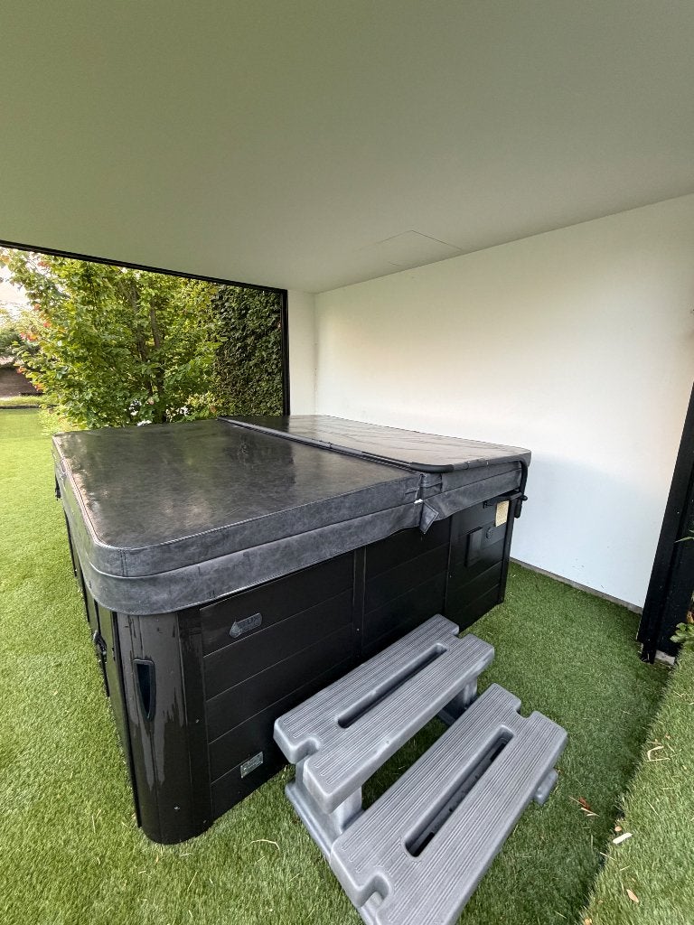 Jaccuzi, Jardin & Terrasse, Bains à remous et Spas, Enlèvement, Utilisé, Couverture, Fixé