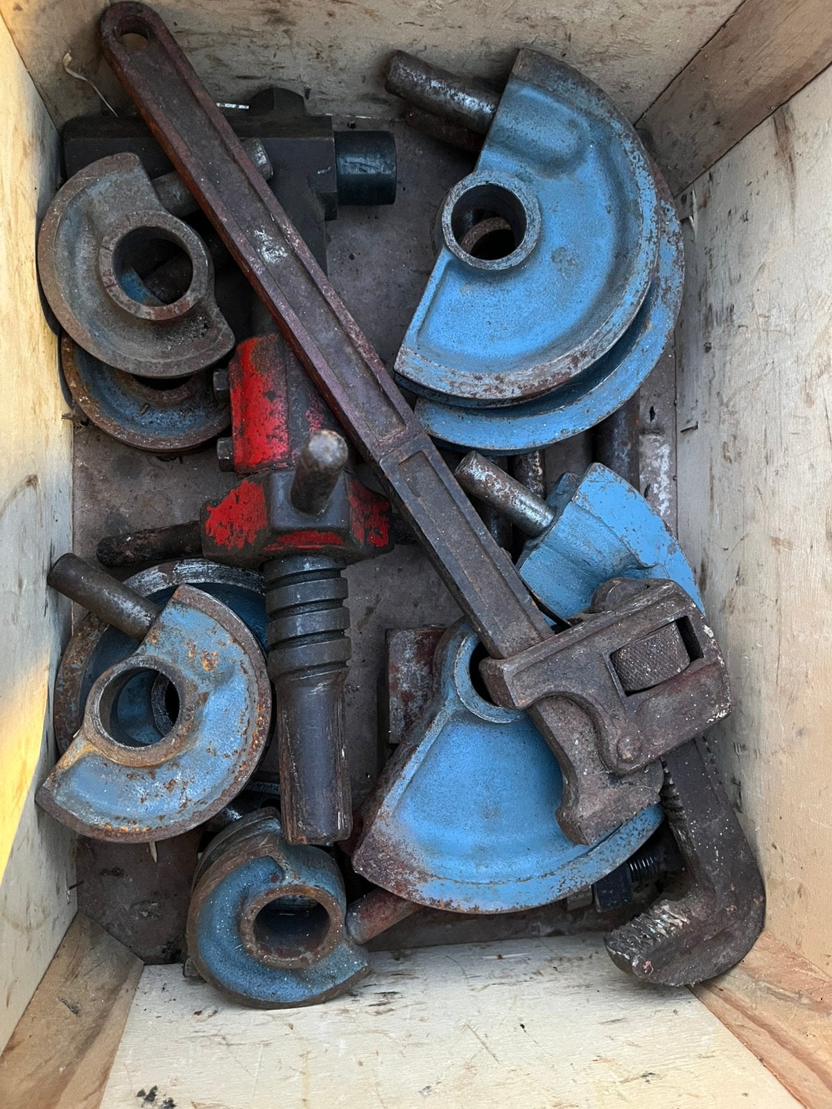 Jeu de cintreuse manuelle pour tubes, Bricolage & Construction, Outillage | Outillage à main, Enlèvement, Utilisé