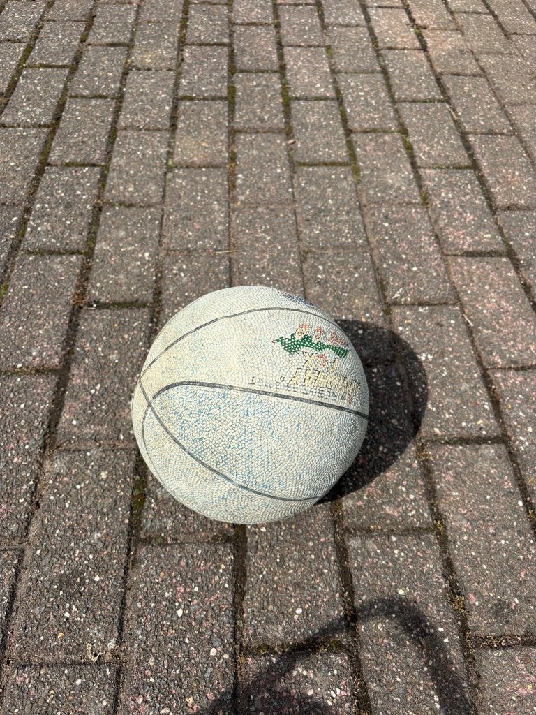 Basketbal, Ophalen, Gebruikt, Bal