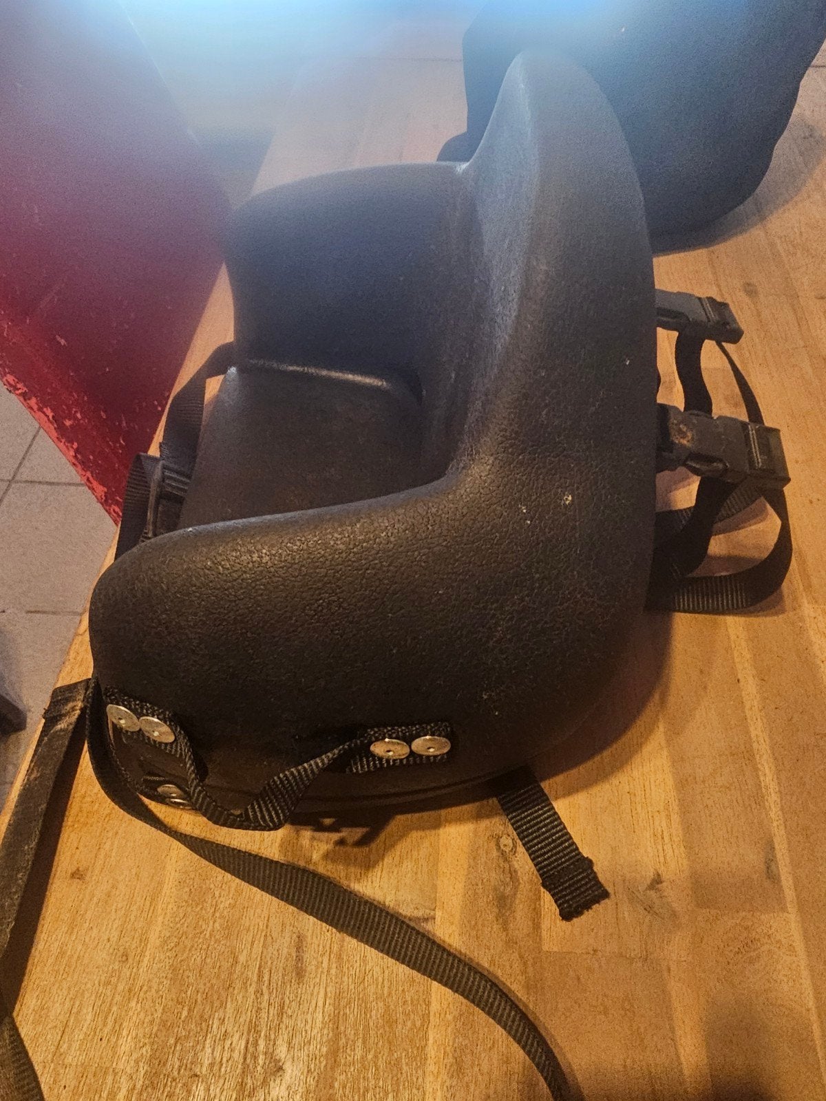 Motor kinderzit, Ophalen