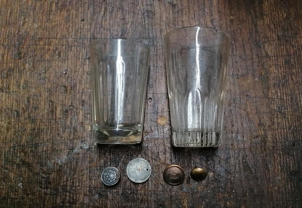 militaire lenzen en knopen uit de Eerste Wereldoorlog, Verzamelen, Verzenden, Overige soorten, Overige typen