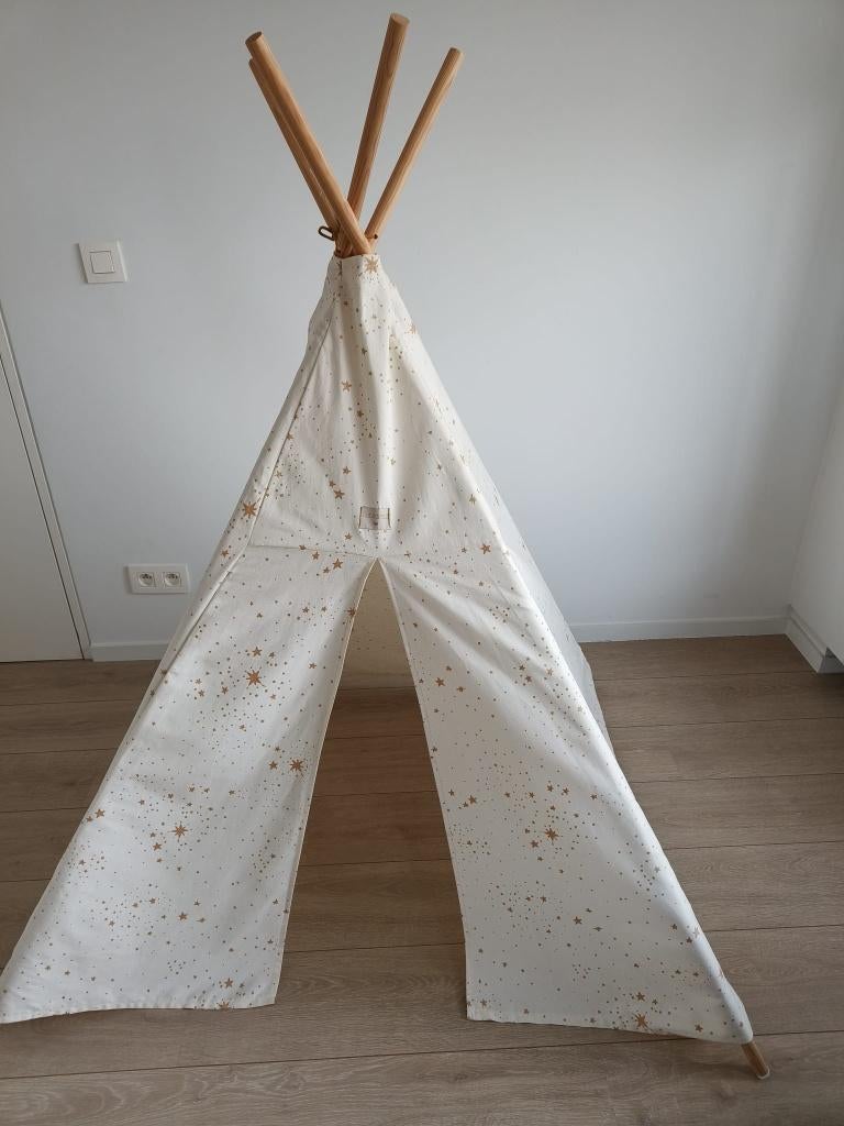 Tipi tent - Nobodinoz Phoenix tipi - Gold Stella / Natural, Enlèvement, Neuf