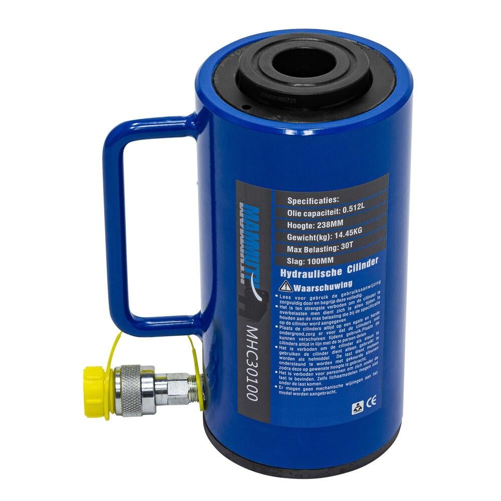 Holcilinder 30 ton slag 100mm, Envoi