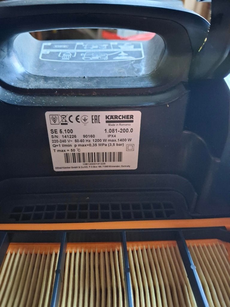 tapijtstofzuiger, Elektronische apparatuur, Ophalen, Kärcher, Overige typen, Zo goed als nieuw