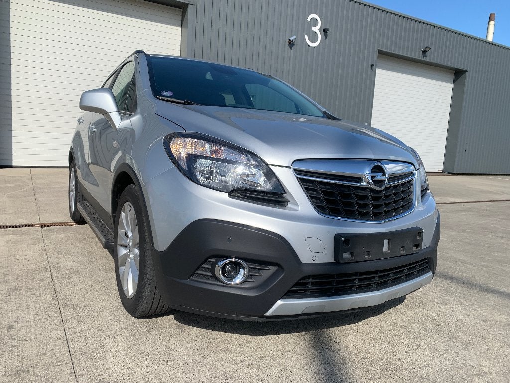 OPEL MOKKA BENZINE AUTOMAAT 1,4 TURBO/LEDER/AIRCO/CAMERA, Autos, Argent ou Gris, Entreprise, 149 g/km, Entretenue par le concessionnaire