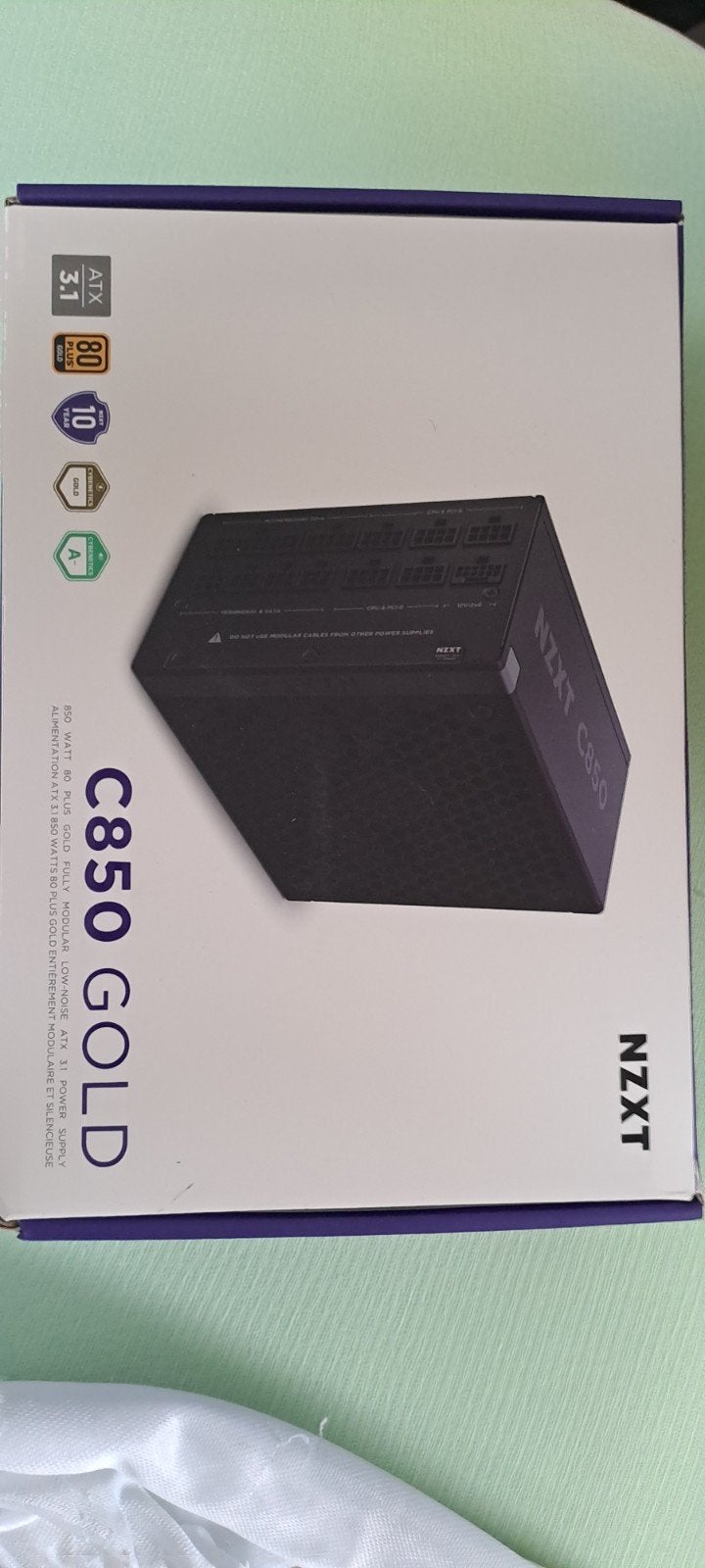 Alimentation C850 Gold ATX 3.1, Enlèvement
