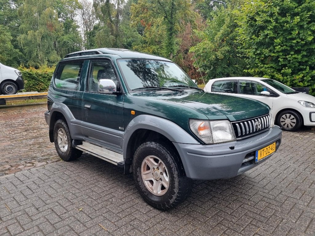 Toyota Landcruiser 3.0 TD VAN Airco Marge, Autos, Toyota, Achat, Boîte manuelle, Noir, Diesel