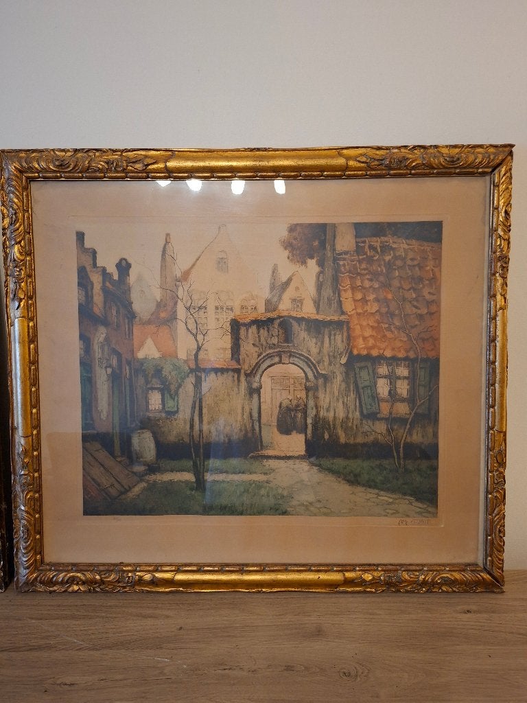 Imprimer, Gravure, Enlèvement, Utilisé, 1940 à 1960