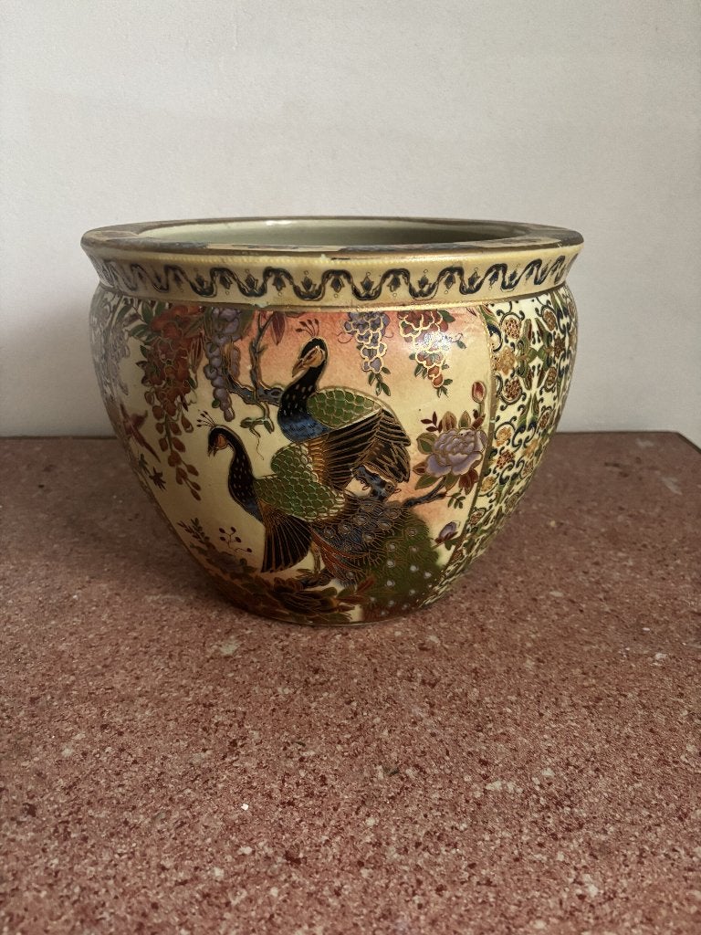 Vase chinois, Enlèvement, Comme neuf, Multicolore