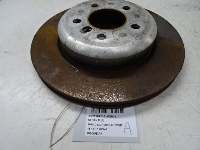 FREIN DISQUE ARRIÈRE BMW 5 serie (F10) (01-2009/10-2016), Utilisé, BMW