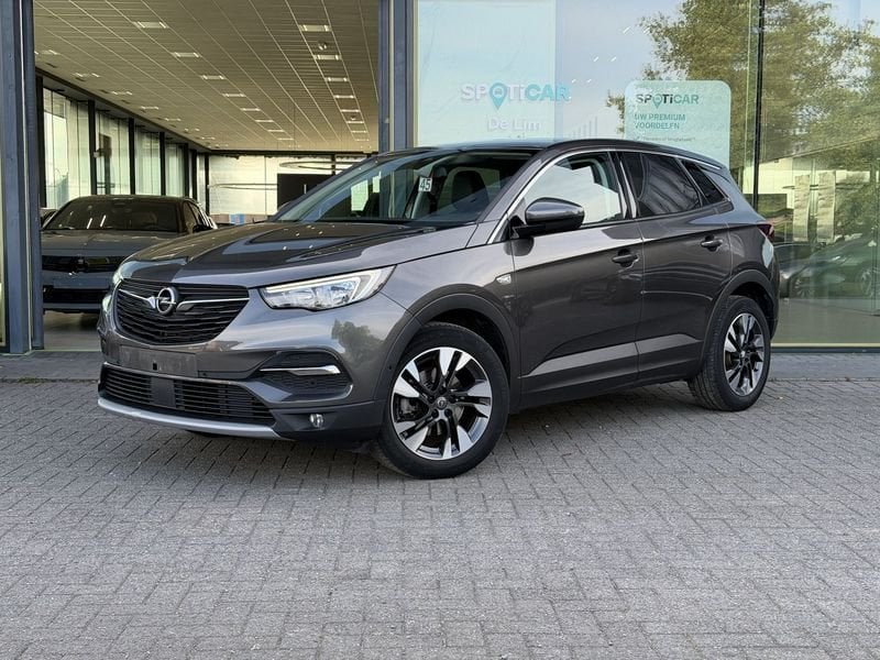 Opel Grandland X, Auto's, Opel, 1199 cc, Leder en Stof, 130 pk, 5 zetels