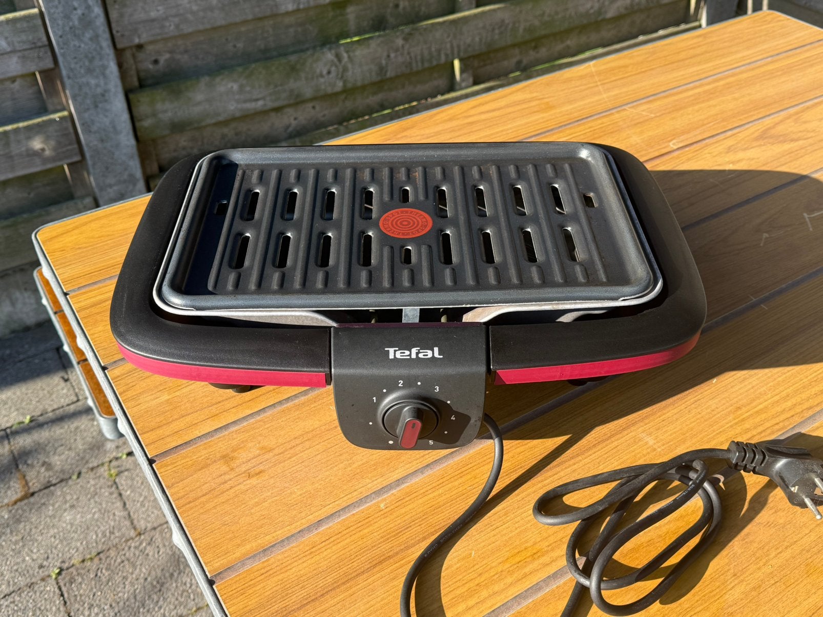 Tefal bbq 2300 watt, Tuin en Terras, Elektrische barbecues, Ophalen, Zo goed als nieuw
