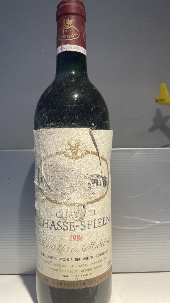 CHASSE SPLEEN 1986 moules en médoc, Enlèvement ou Envoi