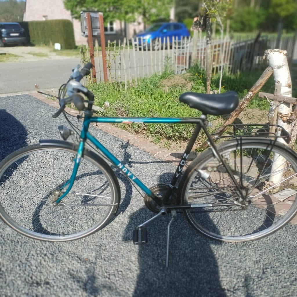 Novy herenfiets inorde, Ophalen