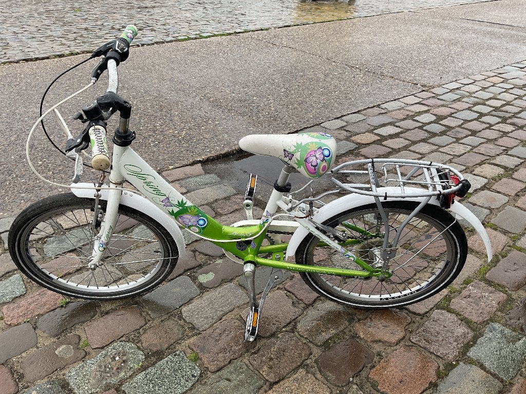 Kinderfiets, Fietsen en Brommers, Ophalen, Zie foto.s, Schijfrem, 16 tot 20 inch