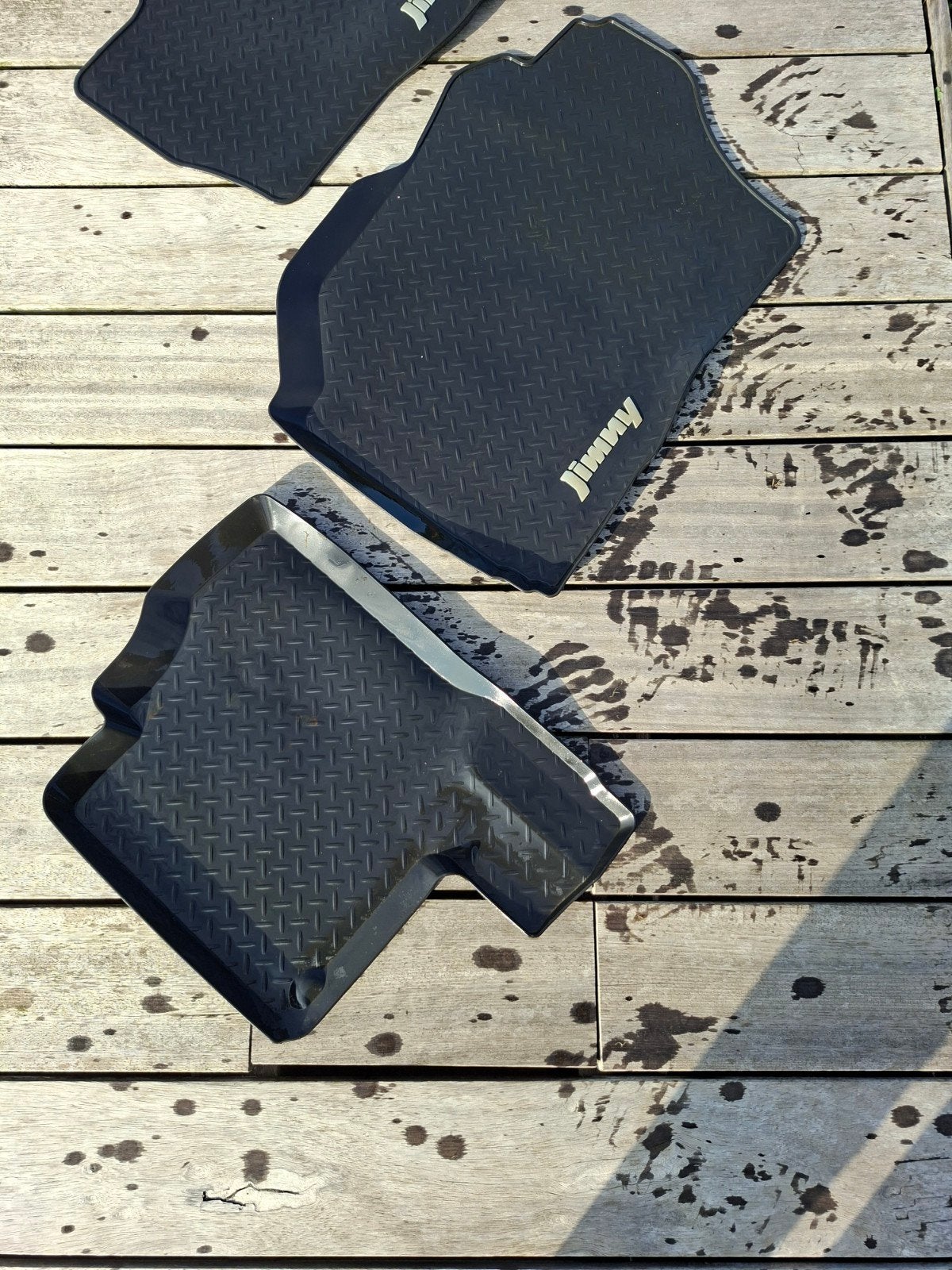 rubber mattenset jimny JB74, Autos : Divers, Tapis de voiture, Enlèvement
