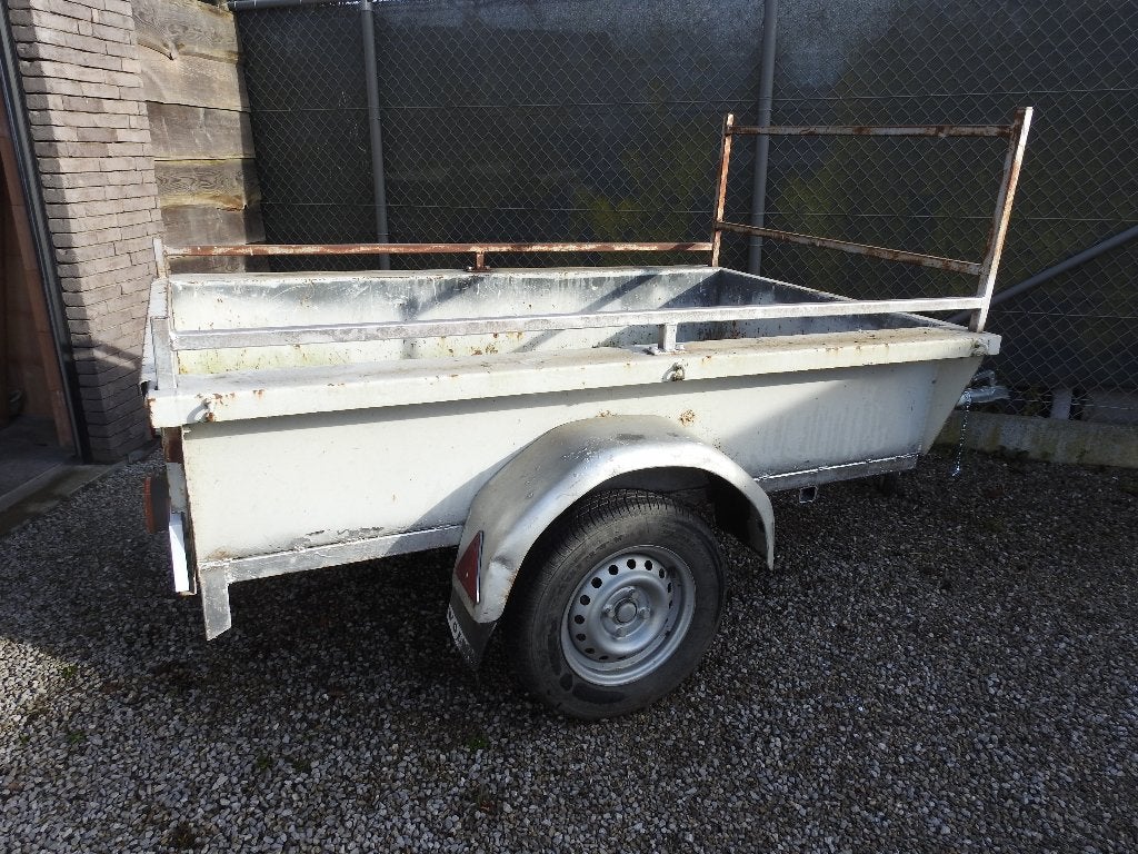 aanhangwagen, Ophalen, Gebruikt