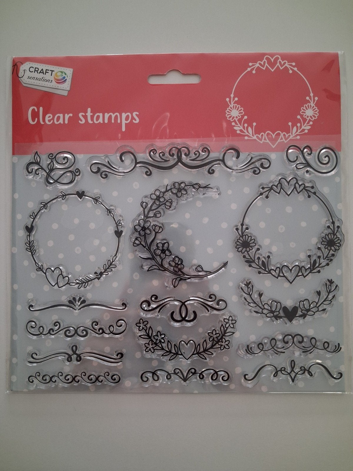 Set clear stamps, Hobby en Vrije tijd, Stempelen, Ophalen