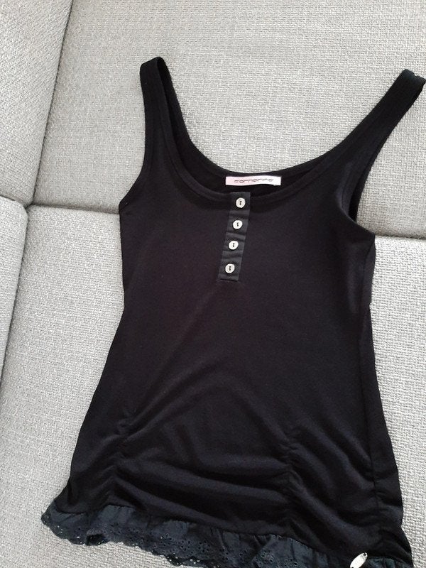 Bloesjes, tops en shirts allerlei, Enlèvement, Taille 36 (S), Beige