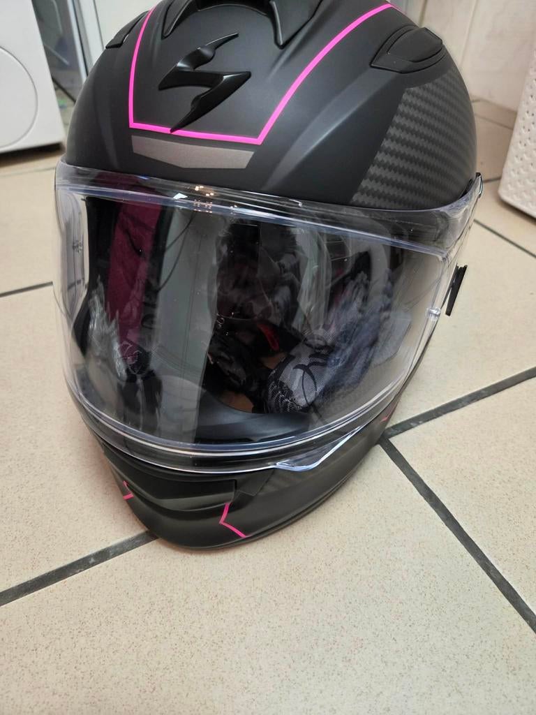Casque moto scorpion S, Motos, Enlèvement ou Envoi, S, Casque intégral, Autres marques