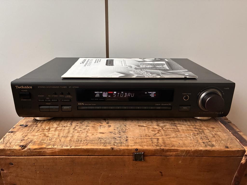 Technics ST-GT550 - Tuner de classe AA, Enlèvement ou Envoi, Comme neuf