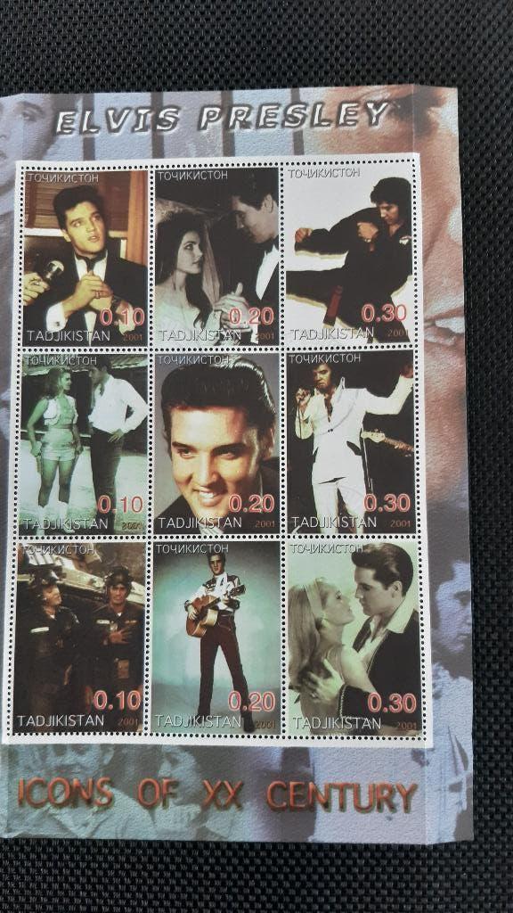 3 mooie vellen van Elvis Postfris, Postzegels en Munten, Ophalen of Verzenden, Postfris