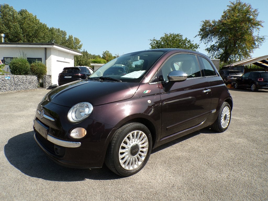 Fiat 500 1.2i Clima/Toit Pano/Garanti/CT OK, 1242 cm³, Euro 5, Achat, 2 portes