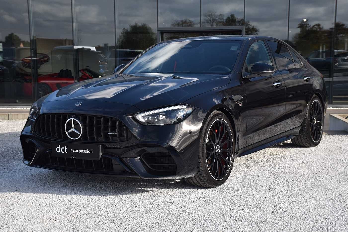 Mercedes-Benz C-CLASS AMG 63 S E Perf Burmester AHK Pano 360, Autos, 500 kW, Achat, 2165 kg, Alcantara