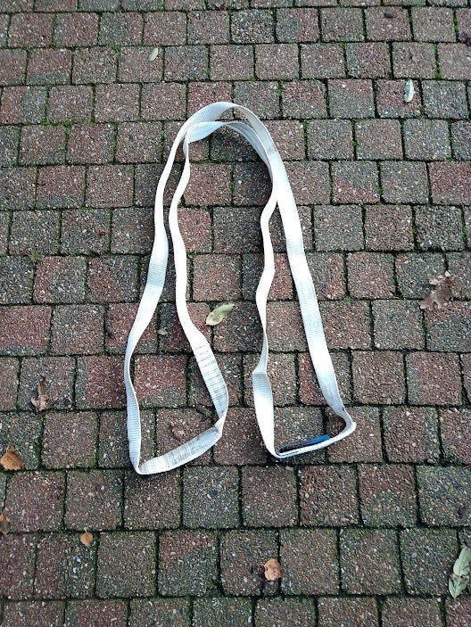 takel hijsbanden 2€., Doe-het-zelf en Bouw, Lieren en Takels, Ophalen, Zo goed als nieuw