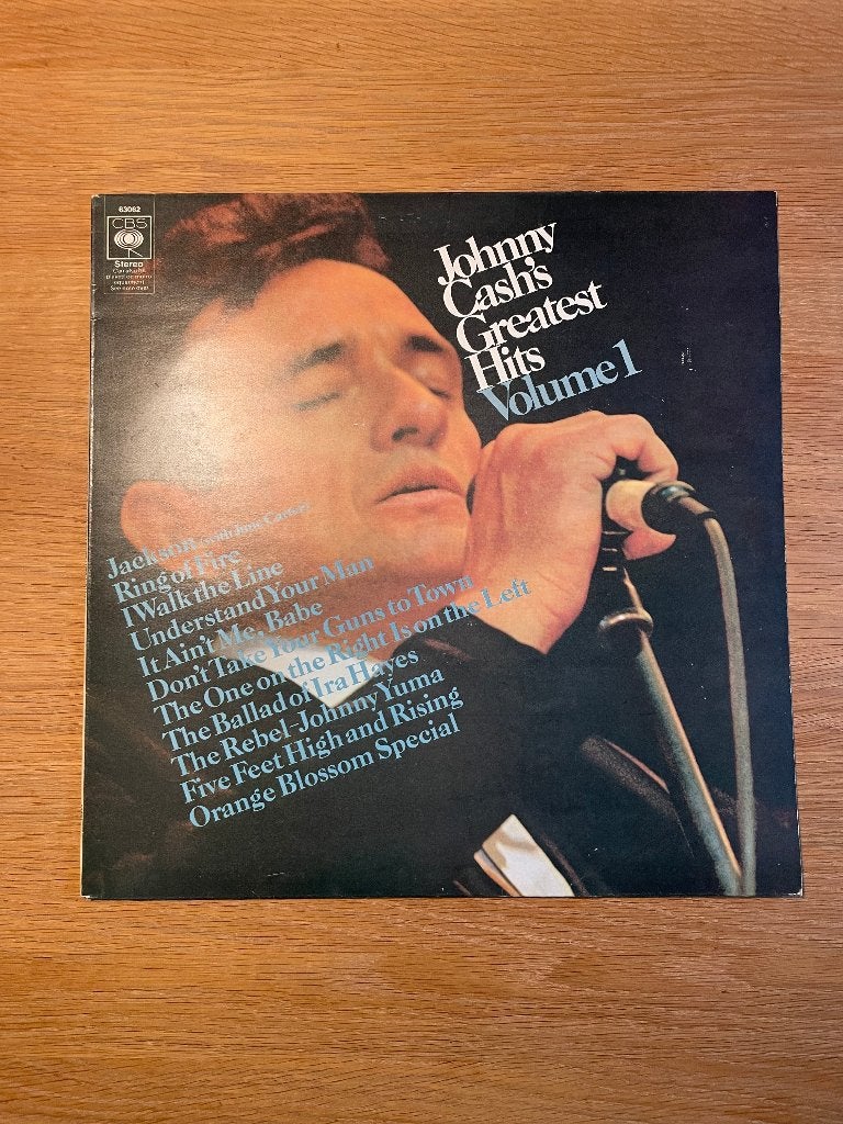 1967 Johnny Cash's Greatest Hits Vol. 1, Cd's en Dvd's, Ophalen of Verzenden, Zo goed als nieuw, LP