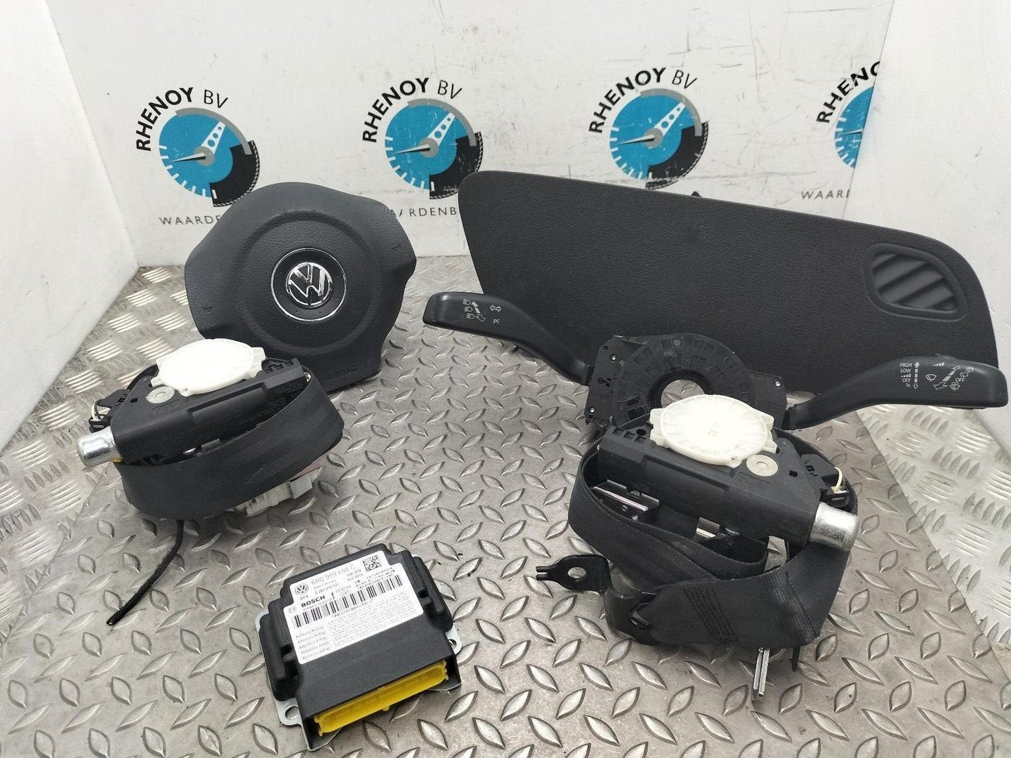 VOLKSWAGEN POLO 1.2 Easyline  AIRBAG SET 2011, Ophalen of Verzenden, Gebruikt, Stiba lid