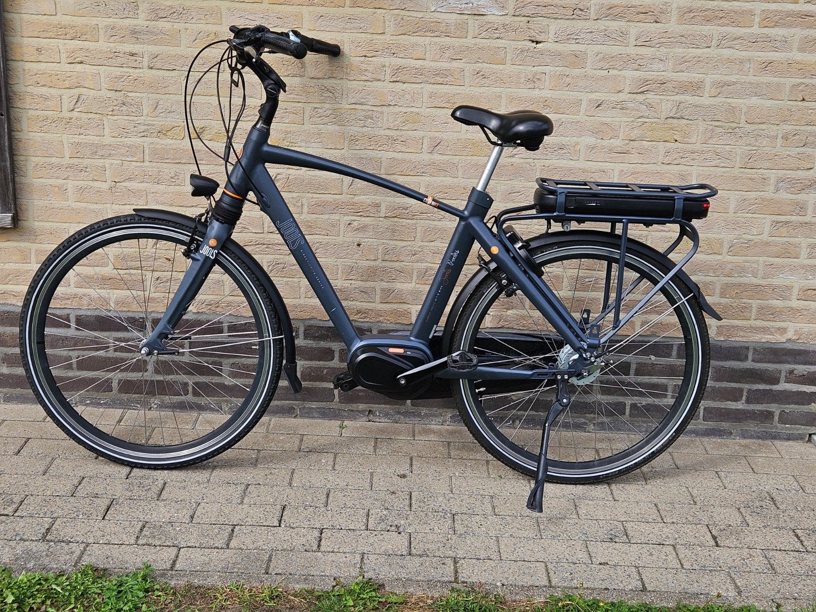 Elektrische fiets middenmotor, Fietsen en Brommers, 51 tot 55 cm, Ophalen, Gebruikt, 50 km per accu of meer