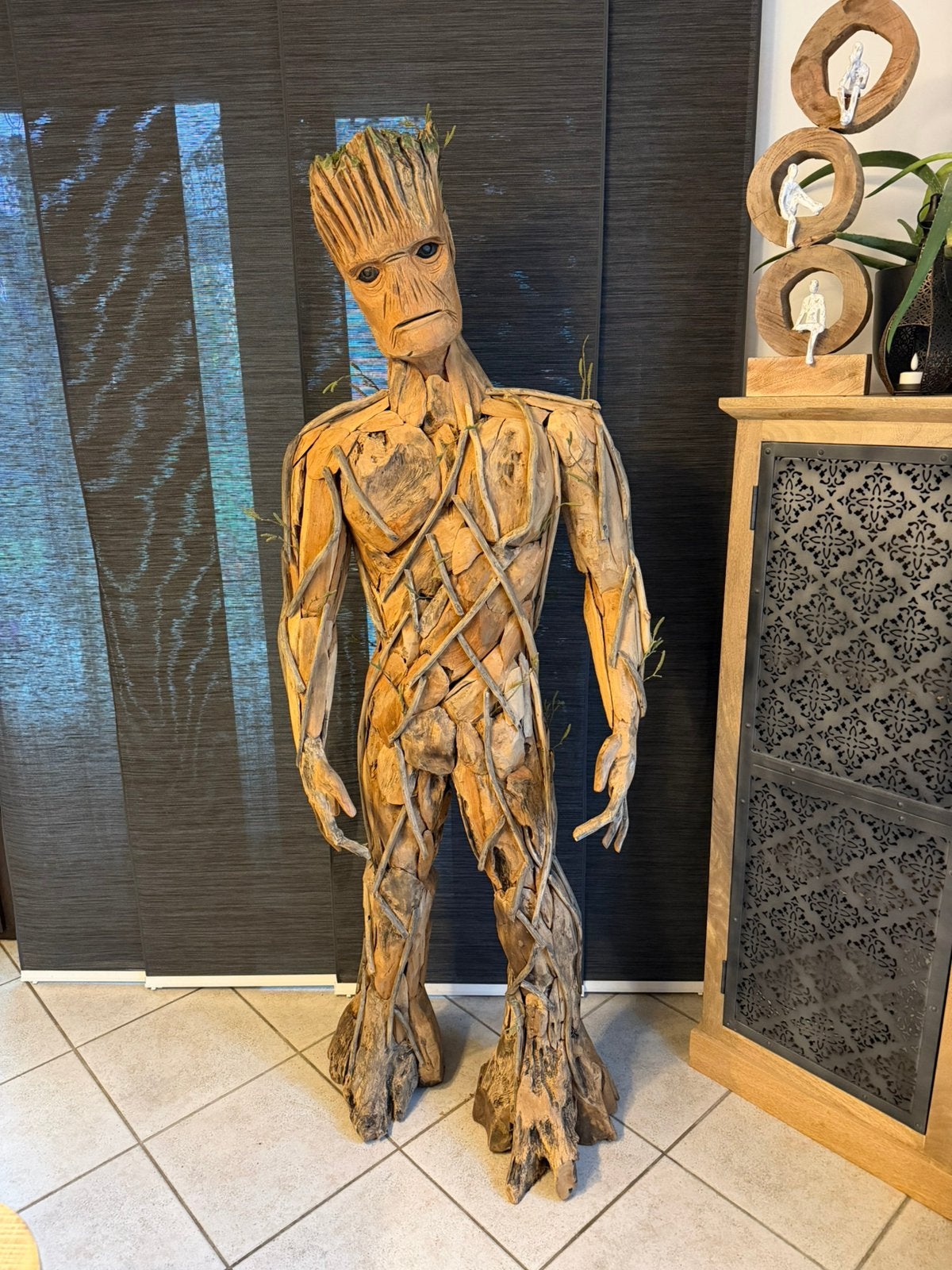 Groot Marvel - Décoration 1,80m, Enlèvement, Comme neuf