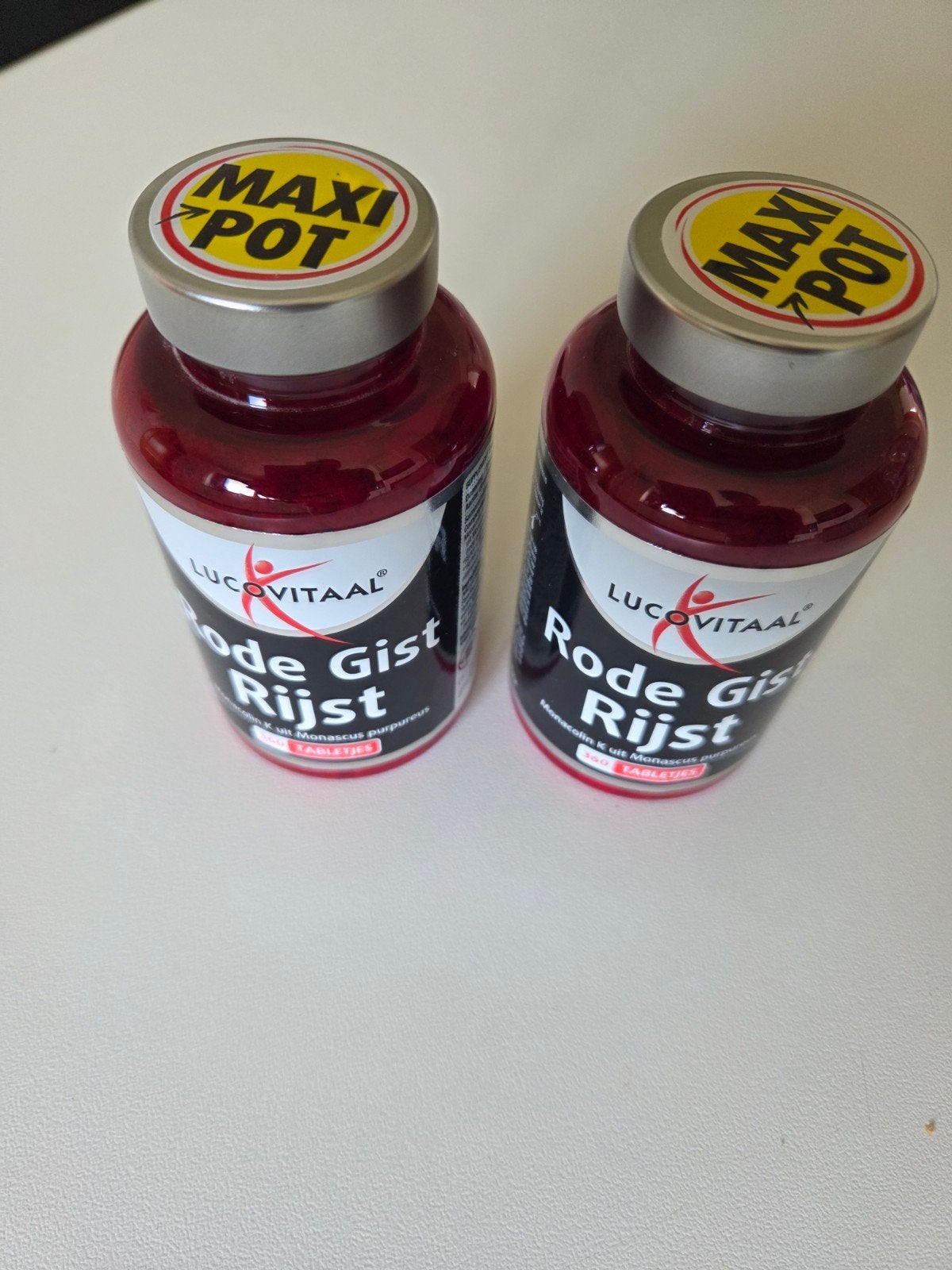 2 potjes Lucovitaal Rode gist rijst, Ophalen of Verzenden