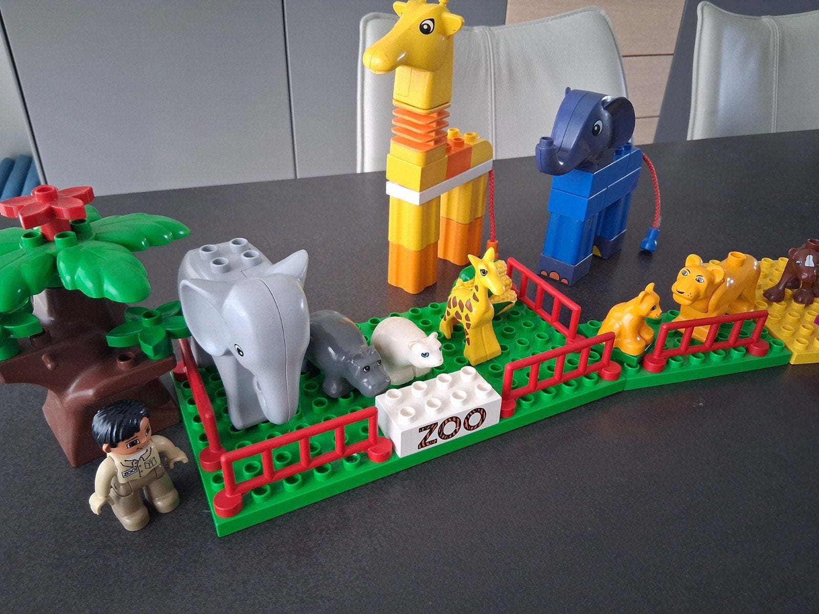 Lego duplo set zoo, Ophalen of Verzenden, Duplo
