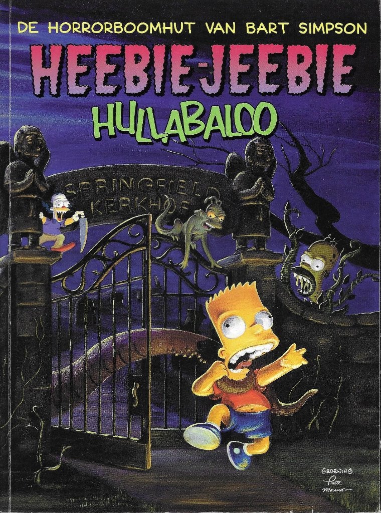 De horrorboomhut van Bart Simpson, Une BD, Enlèvement ou Envoi, Utilisé