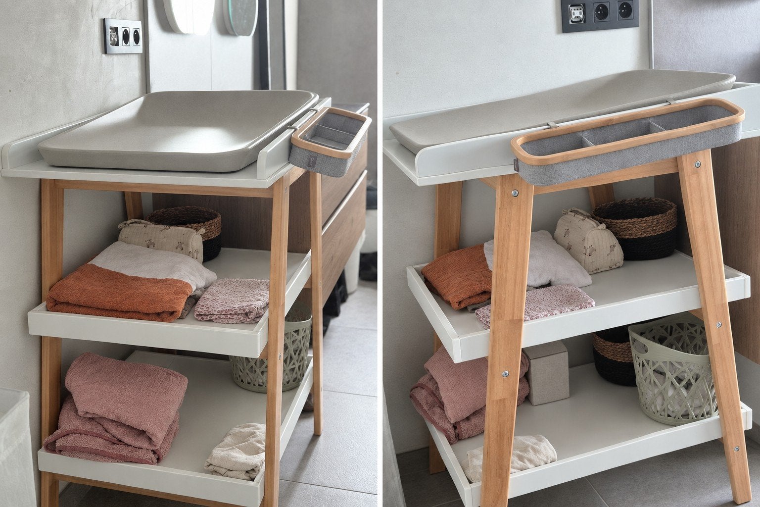 Verschoontafel/Commode met Leander, Kinderen en Baby's, Ophalen, Zo goed als nieuw, Commode