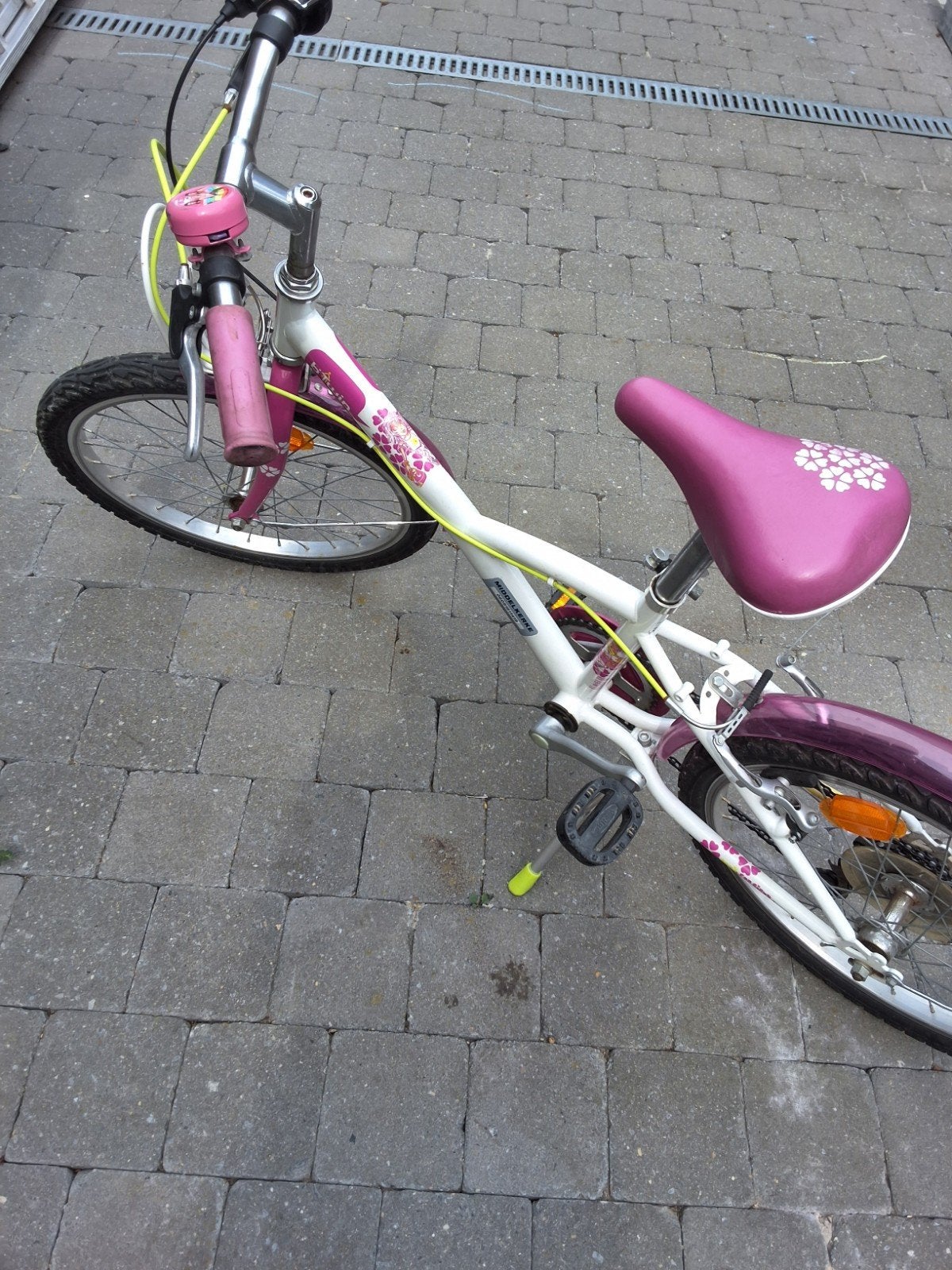 meisjesfiets 16 inch, Ophalen, Gebruikt, Versnellingen, BTwin