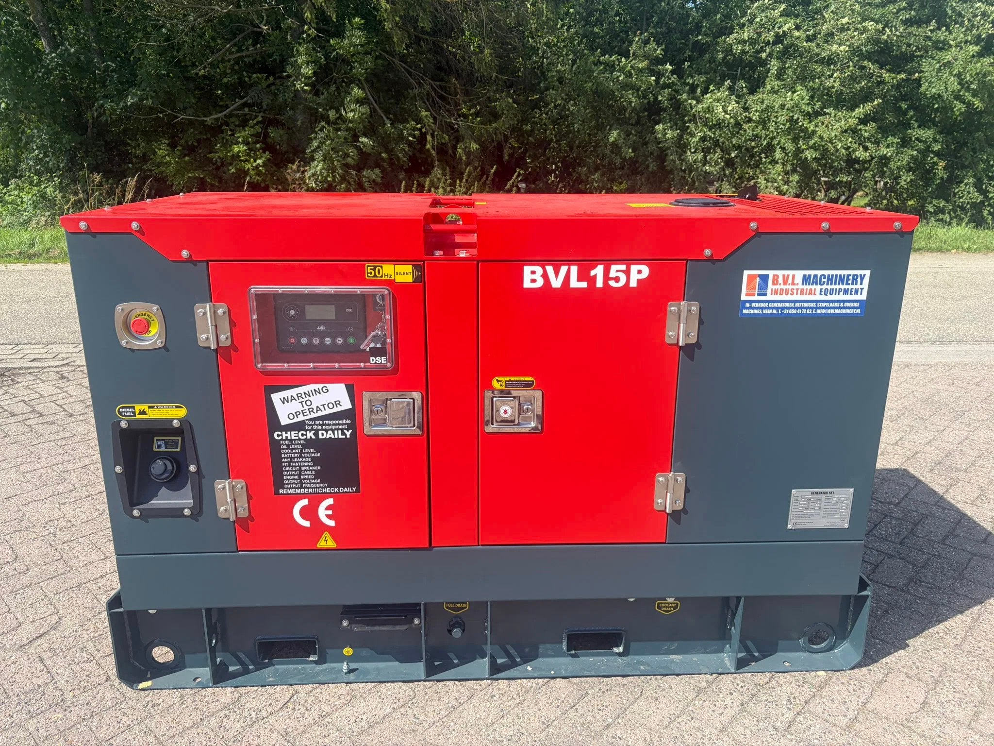 Hyundai 15 kVA stamford aggregaat generatorset (bj 2026), Zakelijke goederen